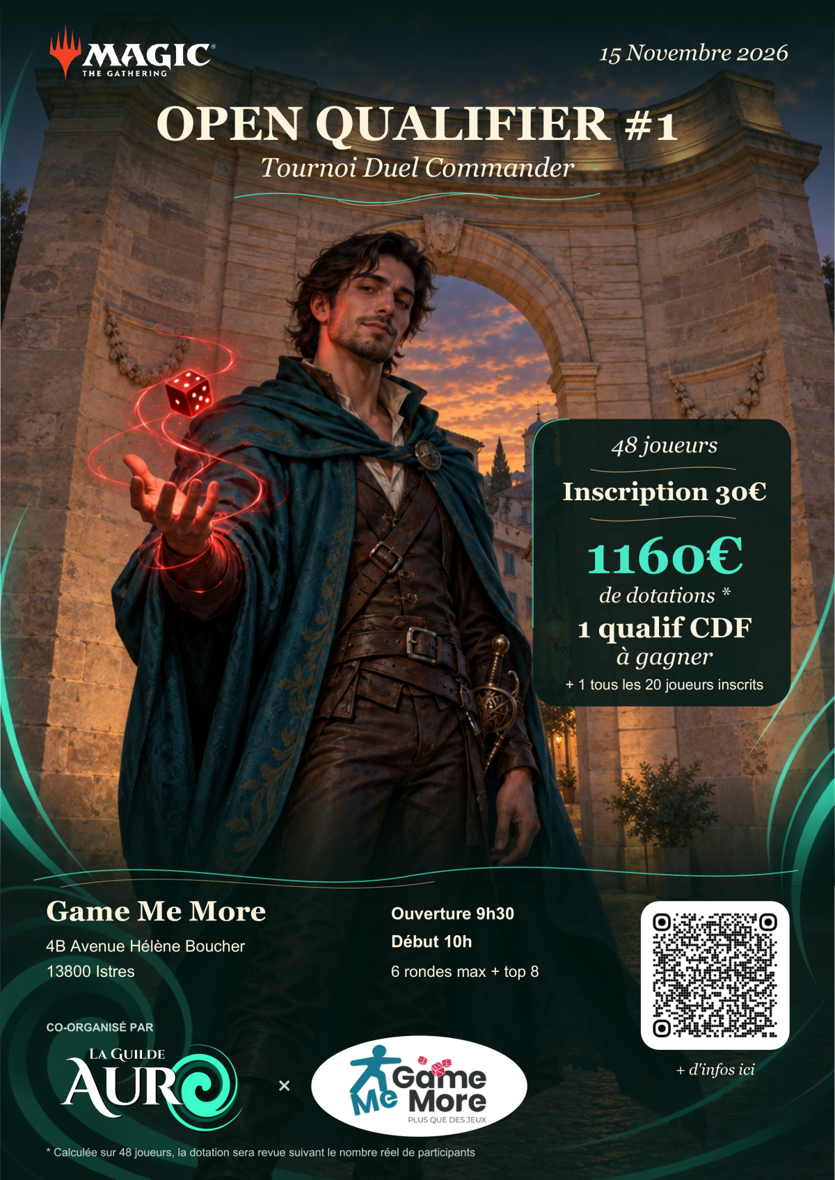 Open Qualifier Duel Commander Game Me More Istres